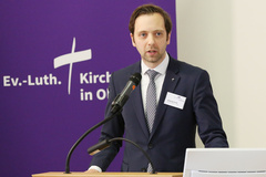 Oberkirchenrat Sebastian Groß berichtete über den Stand des sogenannten Maßnahmenkatalogs der oldenburgischen Kirche.