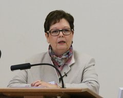 Synodenpräsidentin Sabine Blütchen